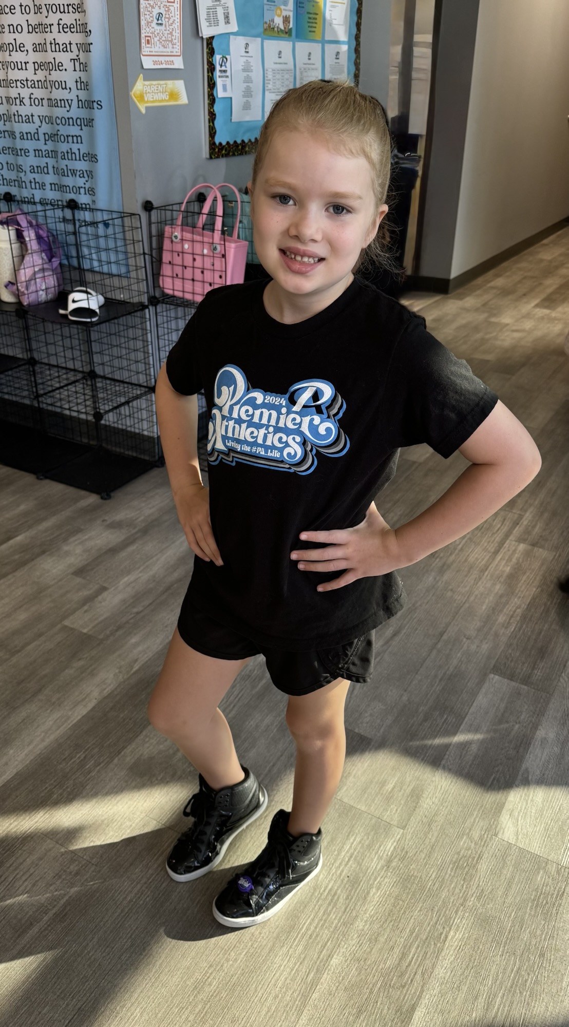 First day back to Premier Athletics