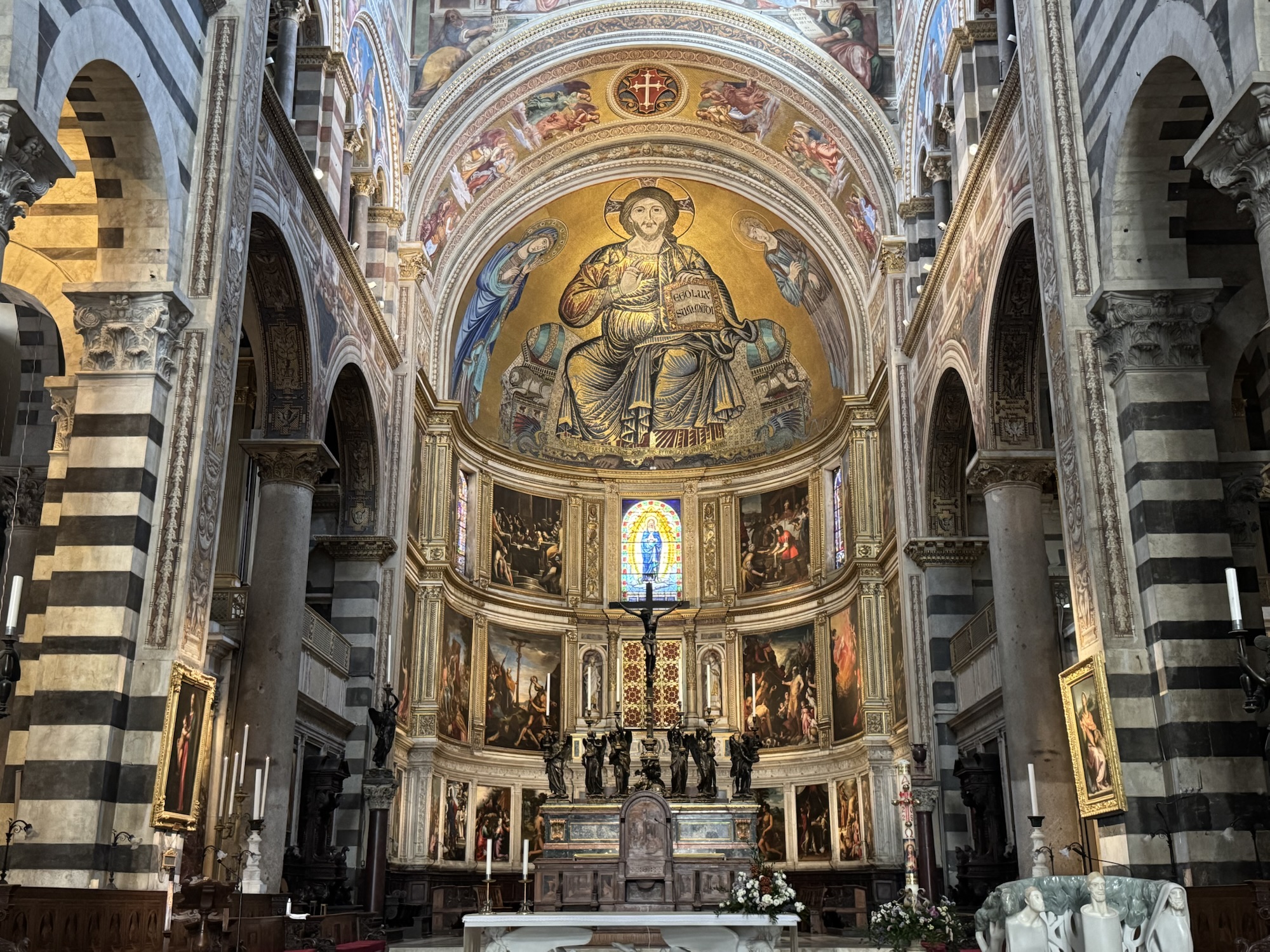 Inside Pisa Cathedral