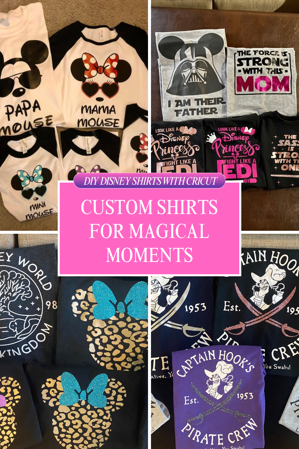 DIY Disney Shirts with Cricut – Custom Shirts for Magical Moments