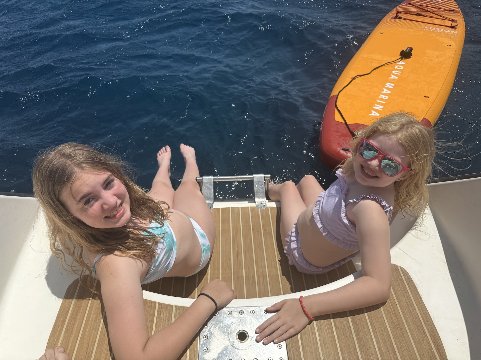 Sailing views in Mykonos